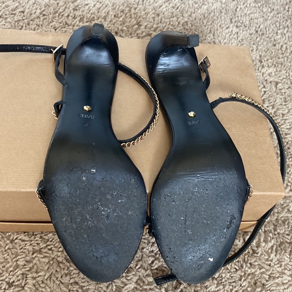 Raye Chain Block Ankle Strap Heels - Picture 7 of 7